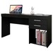 Mesa para Escritório Home 2 Gavetas Preto Tx - Pnr Móveis