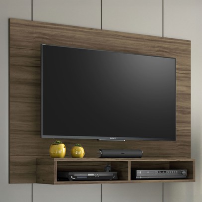 Painel para TV Até 49 Polegadas Nuevo Nogal Trend - Pnr Móveis