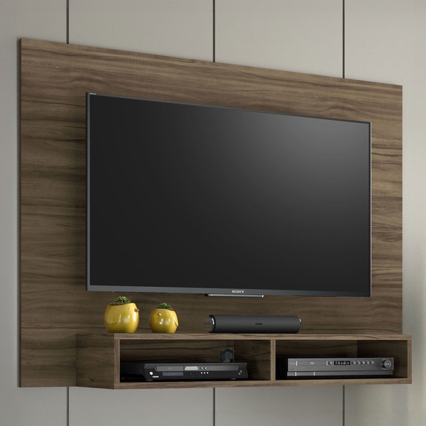 Painel para TV Até 49 Polegadas Nuevo Nogal Trend - Pnr Móveis