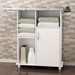 Tábua de Passar Roupa 1 Porta Omega Branco New - Pnr Móveis