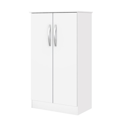 Sapateira Lake 2 Portas 3 Prateleiras Branco New - Pnr Móveis