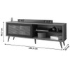 Rack para TV Até 60 Polegadas Argos 1 Porta Freijó Trend/Off White - Pnr Móveis