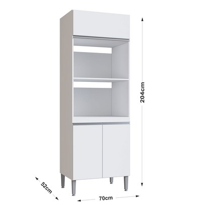 Torre Quente Athena 3 Portas Branco - Irm Móveis