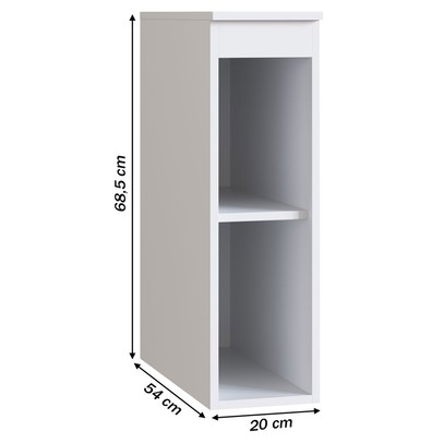 Acessórios para Cozinha Athena 1 Prateleira Branco- Irm Móveis