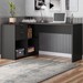 Mesa para Escritório 2 Gavetas Golfo Preto - Pnr Móveis