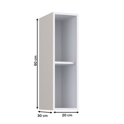 Acessórios para Cozinha 60 Cm Athena 1 Prateleira Branco - Irm Móveis