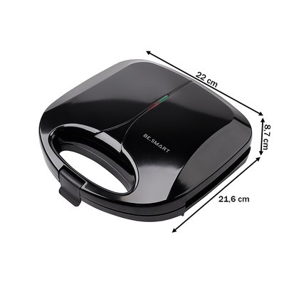 Sanduicheira Grill 220v Preto - Be Smart