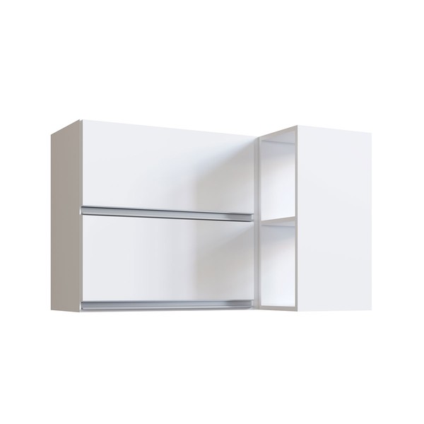 Armário Aéreo Cozinha Athena 2 Portas Branco - Irm Móveis