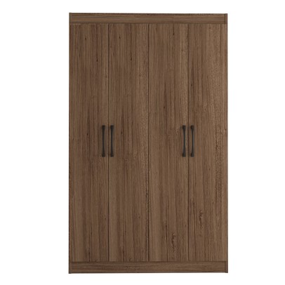 Sapateira Multiuso 20 Pares Sapato 4 Portas 8 Prateleiras Castanho - Panorama Móveis