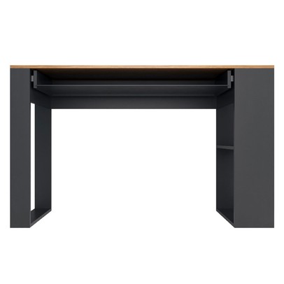 Mesa Escrivaninha 3015 1 Gaveta Montana/Preto - Quiditá Móveis
