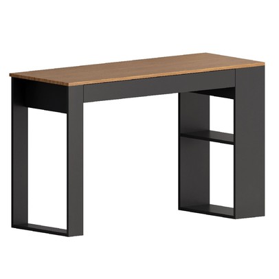 Mesa Escrivaninha 3015 1 Gaveta Montana/Preto - Quiditá Móveis