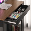 Mesa Escrivaninha 3015 1 Gaveta Montana/Preto - Quiditá Móveis