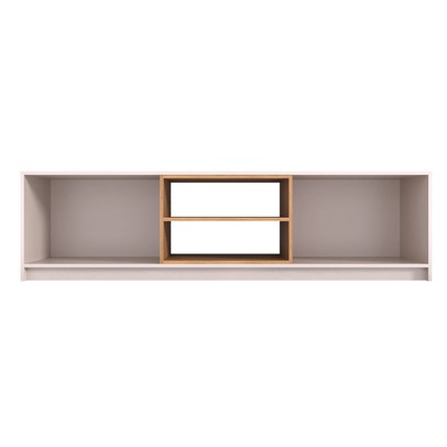 Rack para TV Até 60 Polegadas 2070 2 Portas Fume/Montana - Quiditá Móveis