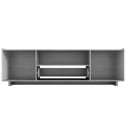 Rack para TV Até 60 Polegadas 2090 2 Portas 1 Gaveta Montana/Fume - Quiditá Móveis