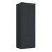 Guarda-Roupa Solteiro Fort 2 Portas 2 Gavetas 100% Mdf Grafite - Manbel