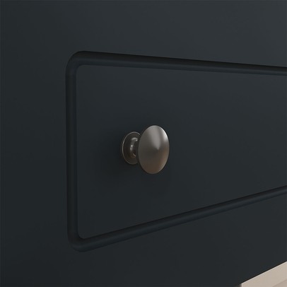 Guarda-Roupa Solteiro Fort 2 Portas 2 Gavetas 100% Mdf Grafite - Manbel