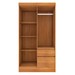 Guarda-Roupa Solteiro Oregon 4 Portas 2 Gavetas Cinamomo - Tcil Móveis
