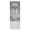 Guarda-Roupa Infantil Girassol 2 Portas 2 Gavetas 100% Mdf Branco - Manbel