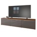 Rack para TV Até 60 Polegadas Soul 1,80 2 Portas 1 Gaveta Noce/Cinza Perola - Panorama Móveis
