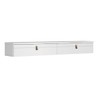 Rack para TV Até 55 Polegadas Line 2 Portas Branco - Olivar Móveis