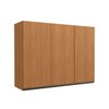 Armário Aéreo Cozinha 120 Cm Mônica 3 Portas Canela - Kappesberg