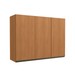 Armário Aéreo Cozinha 120 Cm Mônica 3 Portas Canela - Kappesberg