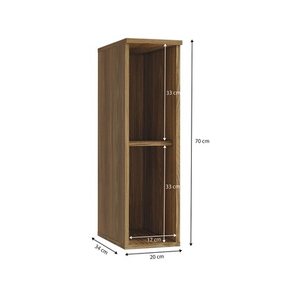 Armário Aéreo Cozinha 20 Cm Isabel Nogueira - Kappesberg