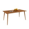 Mesa de Madeira Veneza 160 Cm Cedro - Casa D