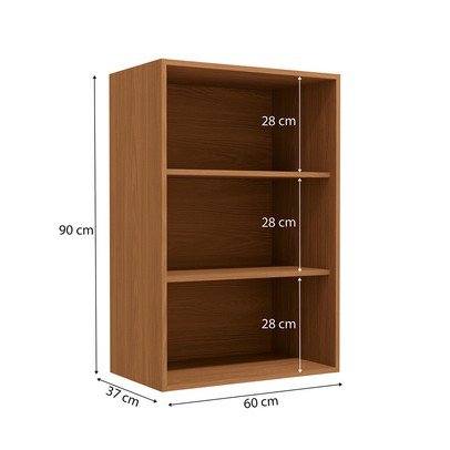 Armário Aéreo Cozinha 60 Cm Mônica 1 Porta Canela - Kappesberg