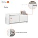 Sapateira Dália 2 Portas Branco - Casa D