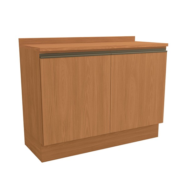 Balcão de Cozinha 120 Cm Mônica 2 Portas Canela - Kappesberg