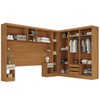 Guarda-Roupa Casal Modulado Soberano 11 Portas 5 Gavetas Cinamomo/Off White - Panorama Móveis