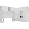 Guarda-Roupa Modulado Soberano 11 Portas 5 Gavetas com Espelho 100% Mdf Branco - Panorama Móveis