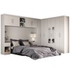 Guarda-Roupa Modulado Soberano 11 Portas 5 Gavetas com Espelho 100% Mdf Branco - Panorama Móveis