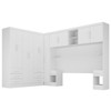 Guarda-Roupa Modulado Soberano 11 Portas 8 Gavetas 100% Mdf Branco - Panorama Móveis