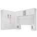 Guarda-Roupa Modulado Soberano 11 Portas 8 Gavetas com Espelho Branco - Panorama Móveis