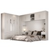 Guarda-Roupa Modulado Soberano 11 Portas 8 Gavetas com Espelho Branco - Panorama Móveis