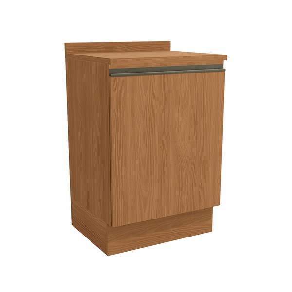 Balcão de Cozinha 60 Cm Mônica 1 Porta Canela - Kappesberg