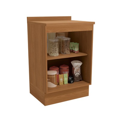 Balcão de Cozinha 60 Cm Mônica 1 Porta Canela - Kappesberg