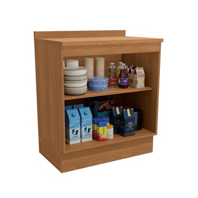 Balcão de Cozinha 80 Cm Mônica 2 Portas Canela - Kappesberg