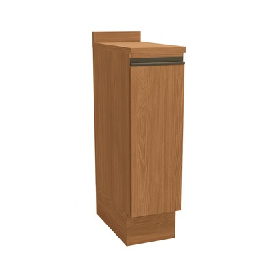 Balcão de Cozinha 25 Cm Mônica 1 Porta1 Prateleira Canela - Kappesberg