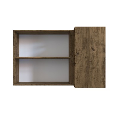 Armário Aéreo Cozinha Athena 2 Portas Itauba/Off - Irm Móveis