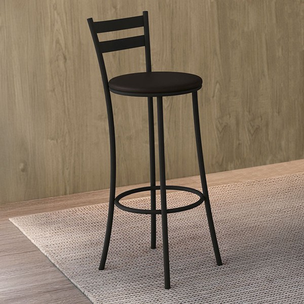 Banqueta Reims Preto Fosco - Kappesberg