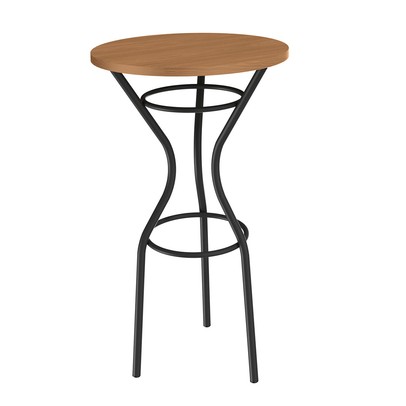 Mesa Bistrô Siara Preto Fosco/Canela - Kappesberg