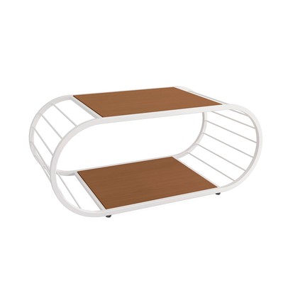 Mesa de Centro Zory Canela Brilho - Kappesberg