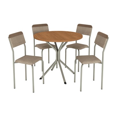 Mesa de Jantar 4 Lugares Jordana Nikel - Kappesberg