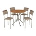 Mesa de Jantar 4 Lugares Jordana Nikel - Kappesberg
