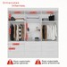 Guarda-Roupa Casal Monte Negro 6 Portas 9 Gavetas com Espelho Branco - Pnr Móveis