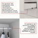 Guarda-Roupa Casal Monte Negro 6 Portas 9 Gavetas com Espelho Branco - Pnr Móveis
