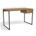 Mesa Escrivaninha Cális 1 Gaveta Freijó/Preto Fosco - Kappesberg